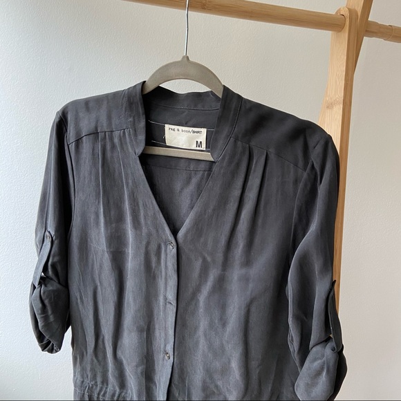 RAG & BONE Soft Shirt Dress - Picture 6 of 10